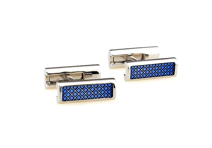  Blue Elegant Cufflinks Enamel Cufflinks Wholesale & Customized  CL662041