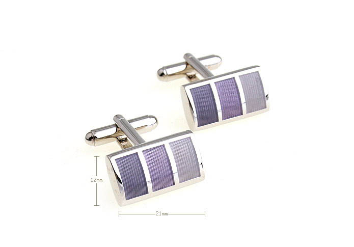  Purple Romantic Cufflinks Enamel Cufflinks Wholesale & Customized  CL670832