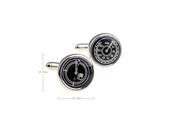 Oil and Mai Table Table Cufflinks  Black White Cufflinks Printed Cufflinks Functional Wholesale & Customized  CL610786