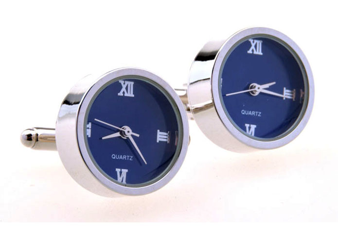 Practical Electronic Watch Cufflinks  Blue Elegant Cufflinks Printed Cufflinks Tools Wholesale & Customized  CL656023