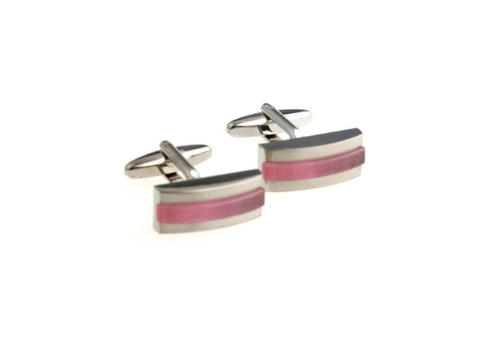  Pink Charm Cufflinks Gem Cufflinks Wholesale & Customized  CL640745