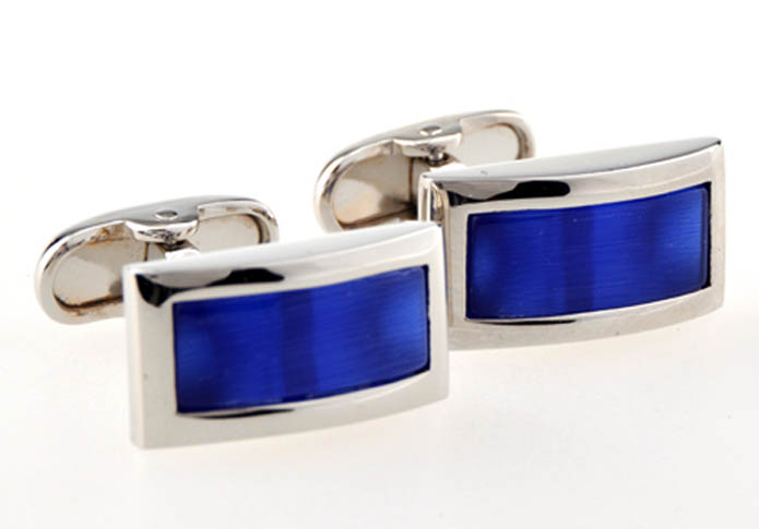  Blue Elegant Cufflinks Gem Cufflinks Wholesale & Customized  CL654016