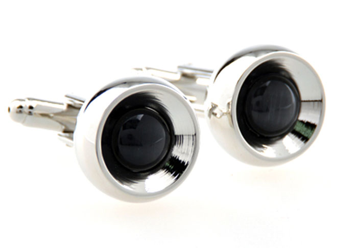 Headlight Cufflinks  Black Classic Cufflinks Gem Cufflinks Tools Wholesale & Customized  CL654201