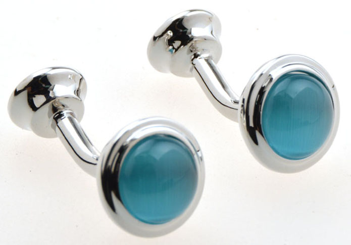  Blue Elegant Cufflinks Gem Cufflinks Wholesale & Customized  CL654213