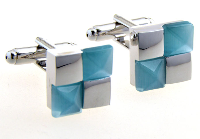 Blue Elegant Cufflinks Gem Cufflinks Wholesale & Customized CL654851