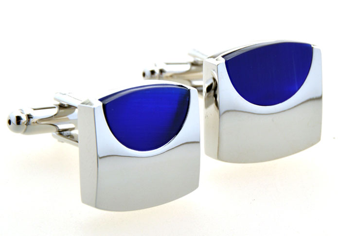 Blue Elegant Cufflinks Gem Cufflinks Wholesale & Customized CL654853