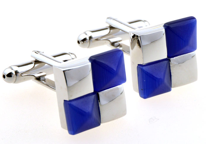 Blue Elegant Cufflinks Gem Cufflinks Wholesale & Customized CL654859