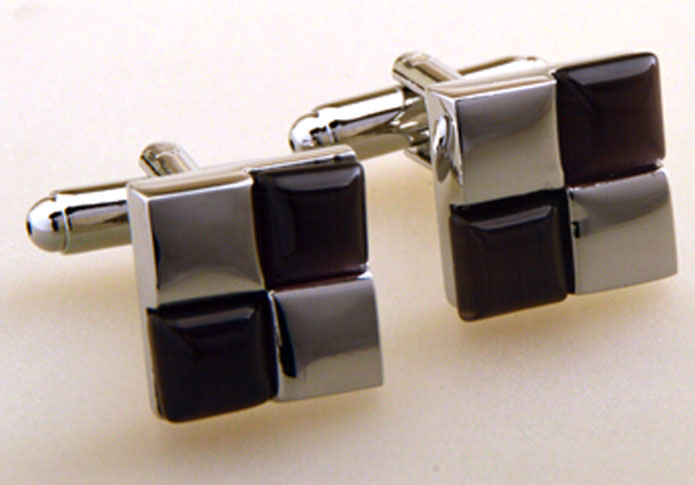 Purple Romantic Cufflinks Gem Cufflinks Wholesale & Customized CL655200