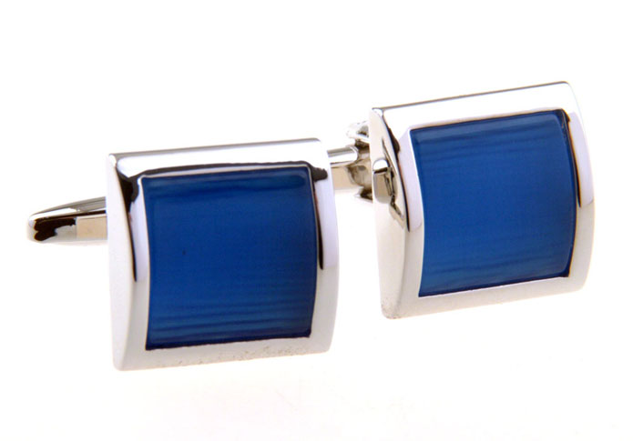  Blue Elegant Cufflinks Gem Cufflinks Wholesale & Customized  CL656230