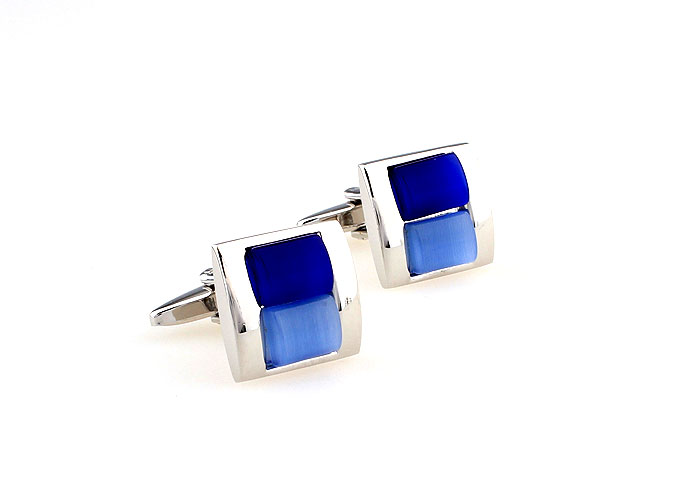  Blue Elegant Cufflinks Gem Cufflinks Wholesale & Customized  CL660048