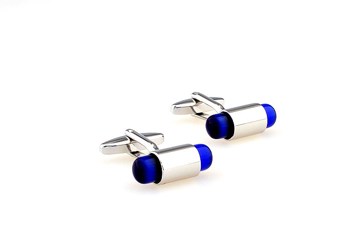  Blue Elegant Cufflinks Gem Cufflinks Wholesale & Customized  CL660092