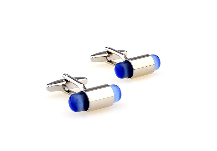  Blue Elegant Cufflinks Gem Cufflinks Wholesale & Customized  CL660093