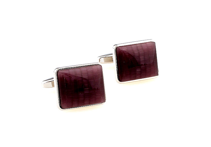  Purple Romantic Cufflinks Gem Cufflinks Wholesale & Customized  CL660109