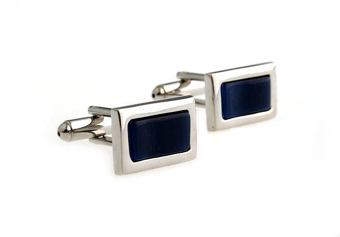  Blue Elegant Cufflinks Gem Cufflinks Wholesale & Customized  CL660585