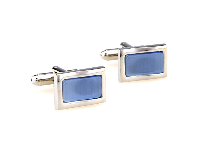  Blue Elegant Cufflinks Gem Cufflinks Wholesale & Customized  CL660593
