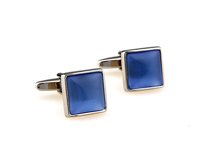  Blue Elegant Cufflinks Gem Cufflinks Wholesale & Customized  CL660619