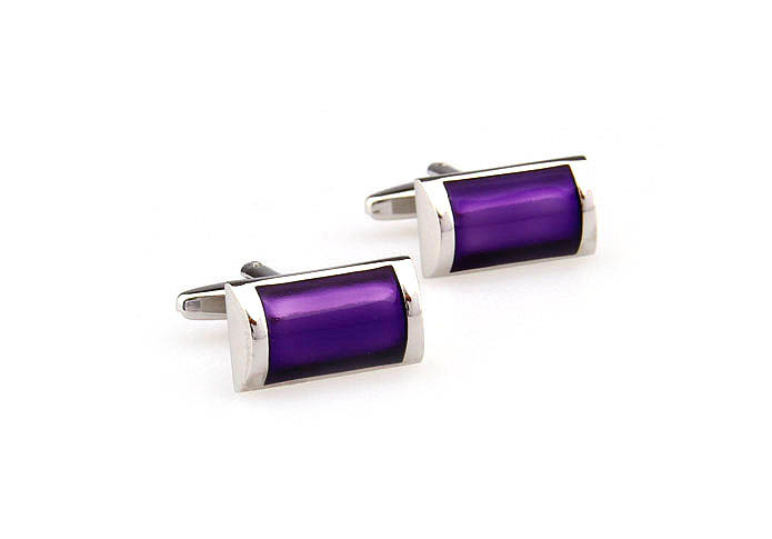  Purple Romantic Cufflinks Gem Cufflinks Wholesale & Customized  CL660681
