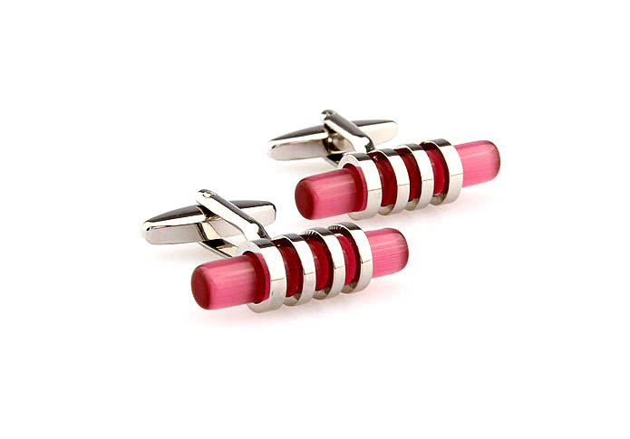  Pink Charm Cufflinks Gem Cufflinks Funny Wholesale & Customized  CL660692