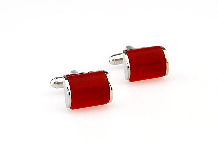  Red Festive Cufflinks Gem Cufflinks Wholesale & Customized  CL660780