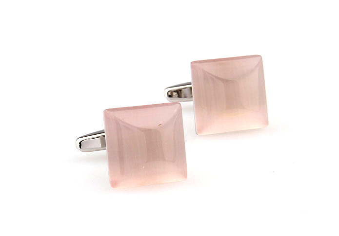  Pink Charm Cufflinks Gem Cufflinks Wholesale & Customized  CL660822