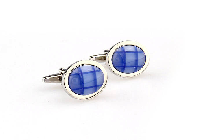  Blue Elegant Cufflinks Gem Cufflinks Wholesale & Customized  CL660922