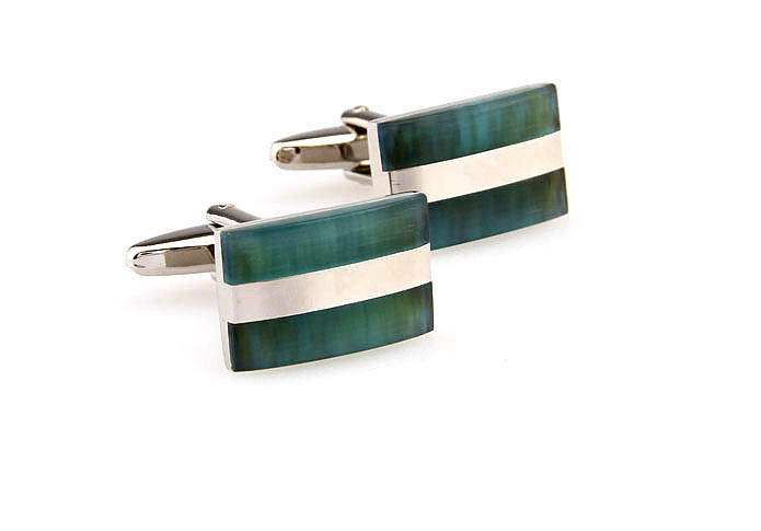  Green Intimate Cufflinks Gem Cufflinks Wholesale & Customized  CL660943