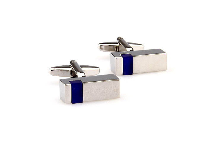  Blue Elegant Cufflinks Gem Cufflinks Wholesale & Customized  CL661077