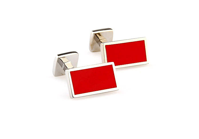 Red Festive Cufflinks Gem Cufflinks Wholesale & Customized  CL661133