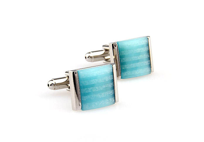  Blue Elegant Cufflinks Gem Cufflinks Wholesale & Customized  CL661192