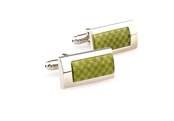  Green Intimate Cufflinks Gem Cufflinks Wholesale & Customized  CL661204