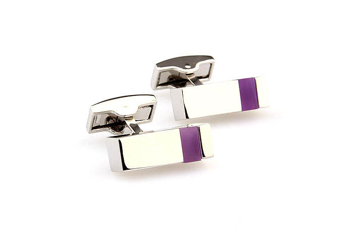  Purple Romantic Cufflinks Gem Cufflinks Wholesale & Customized  CL661295