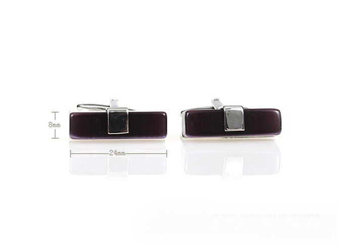  Purple Romantic Cufflinks Gem Cufflinks Wholesale & Customized  CL670718