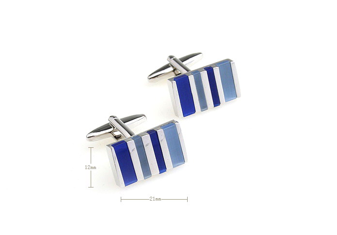  Blue Elegant Cufflinks Gem Cufflinks Wholesale & Customized  CL670720