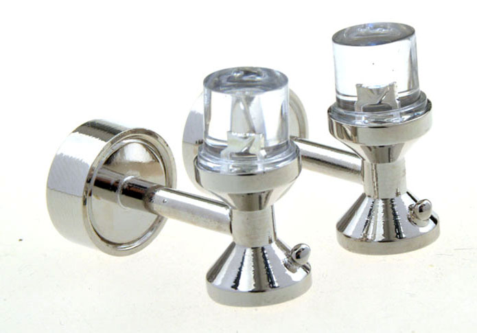  White Purity Cufflinks Glass Cufflinks Tools Wholesale & Customized  CL656038