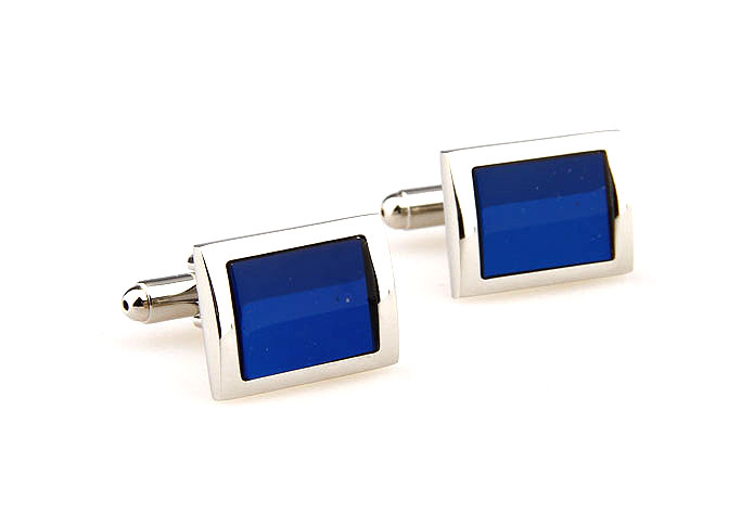  Blue Elegant Cufflinks Glass Cufflinks Wholesale & Customized  CL661935