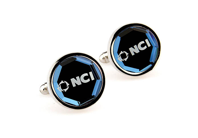 NCI NCI Cufflinks  Blue Elegant Cufflinks Glass Cufflinks Wholesale & Customized  CL661982