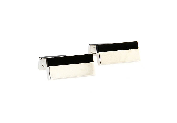  Black Classic Cufflinks Onyx Cufflinks Wholesale & Customized  CL651890