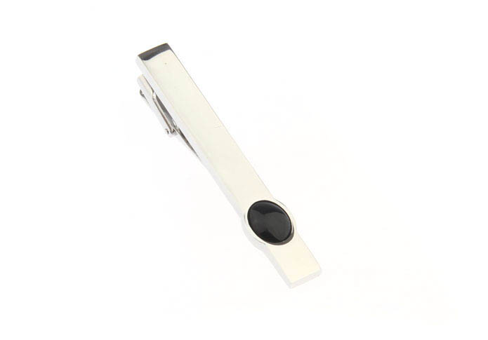  Black Classic Tie Clips Onyx Tie Clips Funny Wholesale & Customized  CL860781