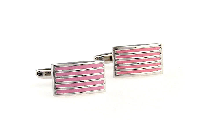  Pink Charm Cufflinks Paint Cufflinks Wholesale & Customized  CL651438