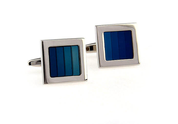  Blue Elegant Cufflinks Paint Cufflinks Wholesale & Customized  CL651538