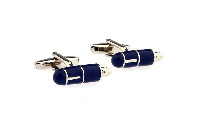 Pen Cufflinks  Blue Elegant Cufflinks Paint Cufflinks Tools Wholesale & Customized  CL651601