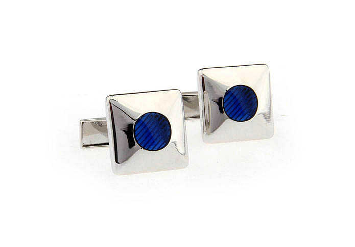  Blue Elegant Cufflinks Paint Cufflinks Wholesale & Customized  CL651657
