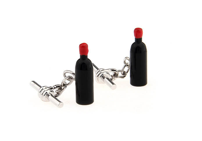 Red Wine Cufflinks  Multi Color Fashion Cufflinks Paint Cufflinks Tools Wholesale & Customized  CL651711