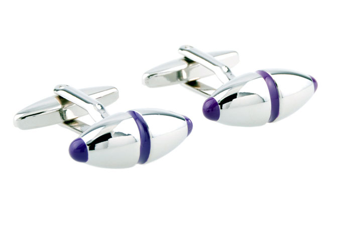  Purple Romantic Cufflinks Paint Cufflinks Wholesale & Customized  CL651715