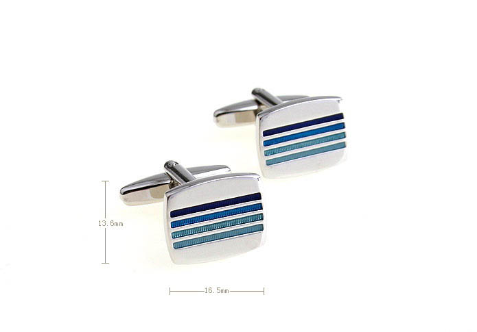  Blue Elegant Cufflinks Paint Cufflinks Wholesale & Customized  CL651820