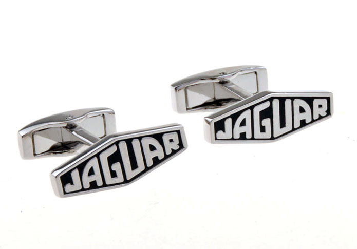 Jaguar Cufflinks  Black Classic Cufflinks Paint Cufflinks Flags Wholesale & Customized  CL655898