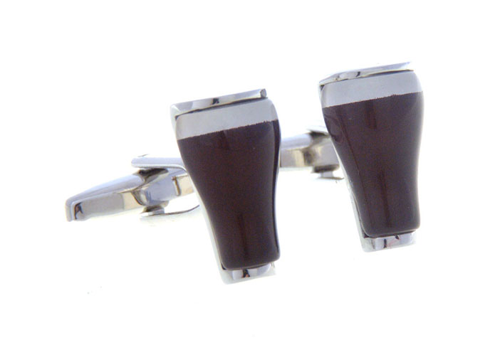Cup Cufflinks  Khaki Dressed Cufflinks Paint Cufflinks Tools Wholesale & Customized  CL656730
