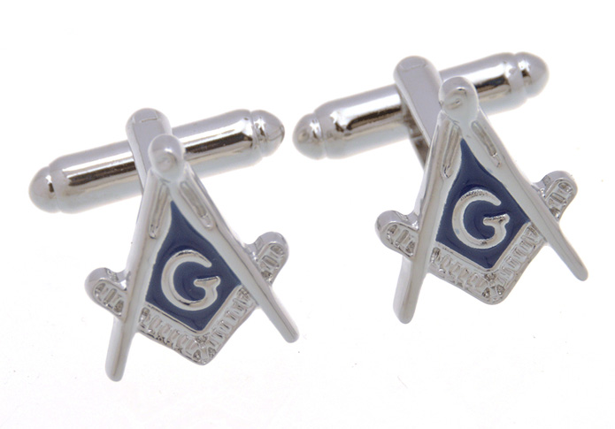 Freemasonry Groups Cufflinks  Blue Elegant Cufflinks Paint Cufflinks Flags Wholesale & Customized  CL657181