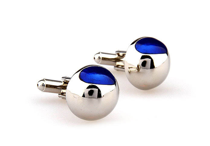  Blue Elegant Cufflinks Paint Cufflinks Wholesale & Customized  CL662699