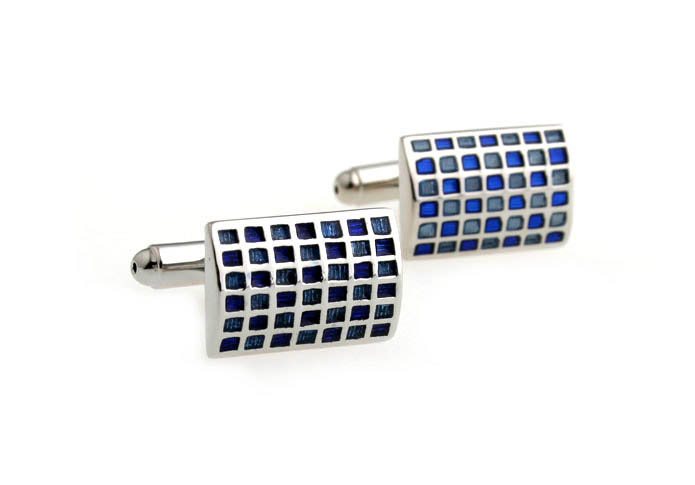  Blue Elegant Cufflinks Paint Cufflinks Wholesale & Customized  CL662768